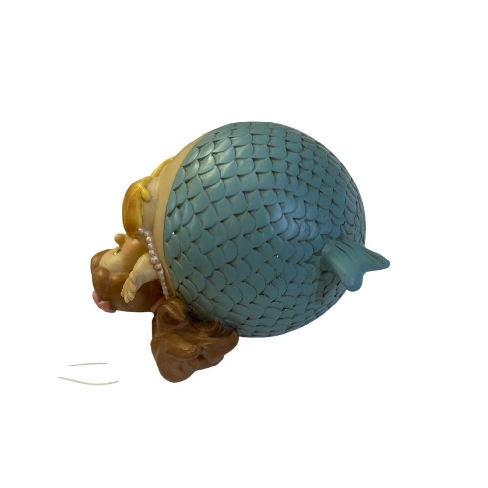 Handcrafted Hanging Mermaid Ornament With Seashell‎ Details - Picture 7 of 9
